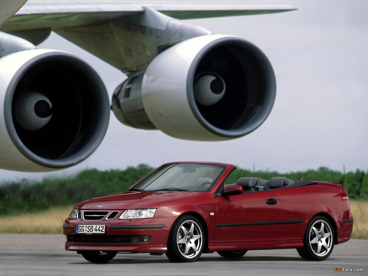 Hirsch Saab 9-3 Aero Convertible 2003–07 wallpapers (1280 x 960)