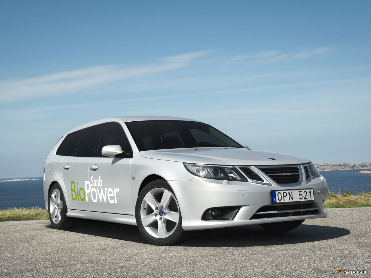 Saab 9-3 BioPower SportCombi 2008–11 wallpapers (1280 x 960)