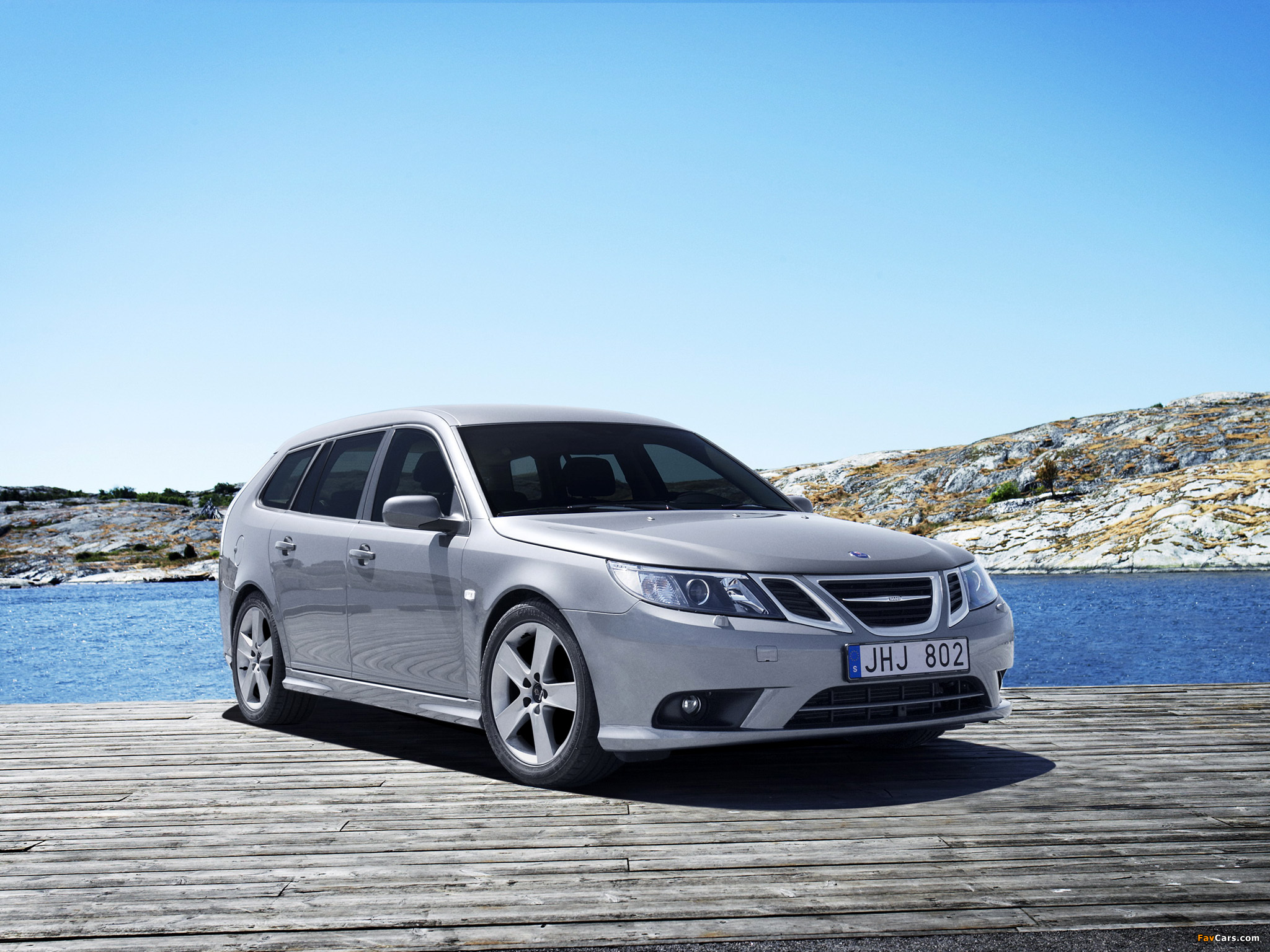 Saab 9-3 SportCombi 2008–11 wallpapers (2048 x 1536)