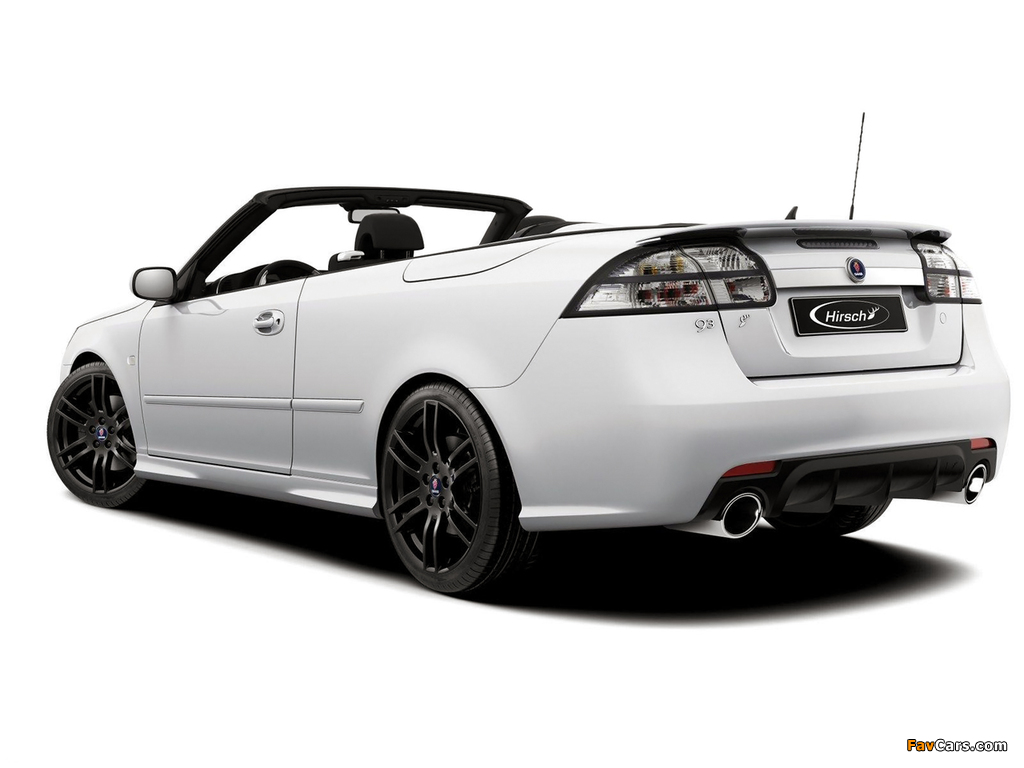 Hirsch Saab 9-3 Convertible 2008–11 wallpapers (1024 x 768)