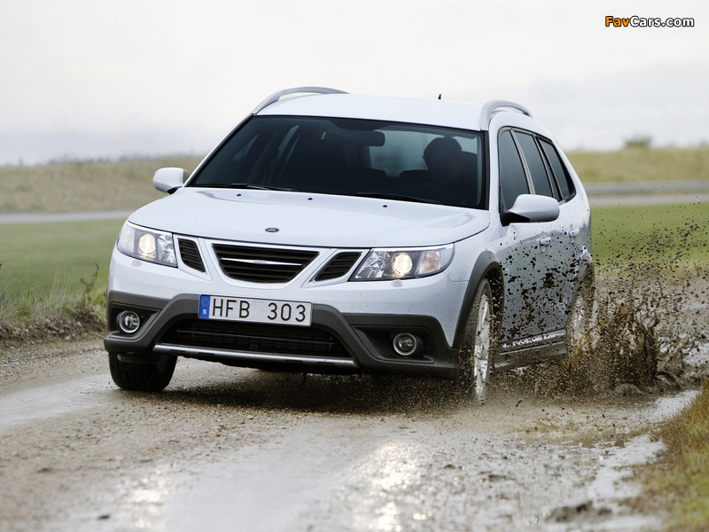 Saab 9-3X 2009–11 wallpapers (800 x 600)