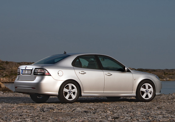 Saab 9-3 TTiD4 Sport Sedan 2010–11 wallpapers