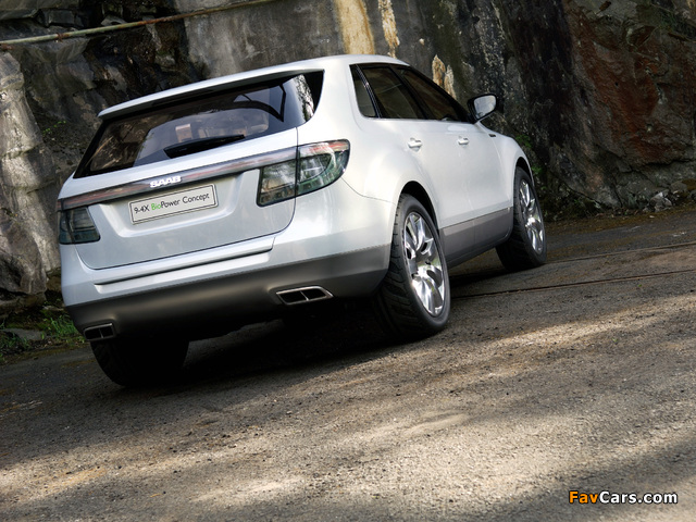 Pictures of Saab 9-4X BioPower Concept 2008 (640 x 480)