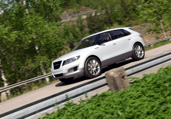 Pictures of Saab 9-4X BioPower Concept 2008