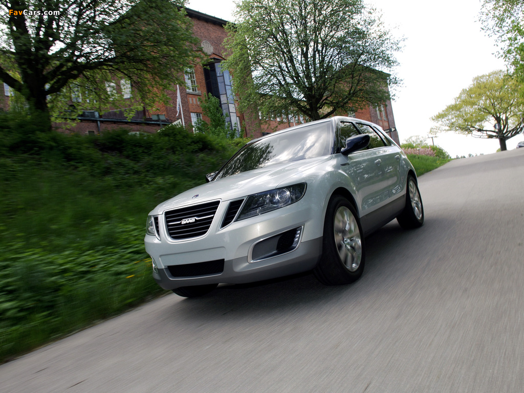 Saab 9-4X BioPower Concept 2008 images (1024 x 768)