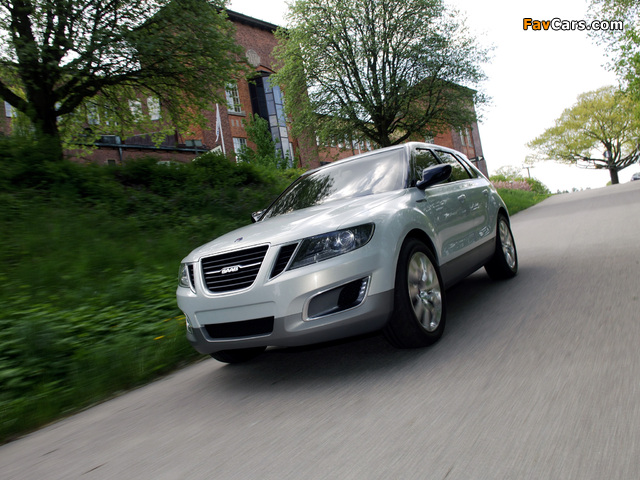 Saab 9-4X BioPower Concept 2008 images (640 x 480)