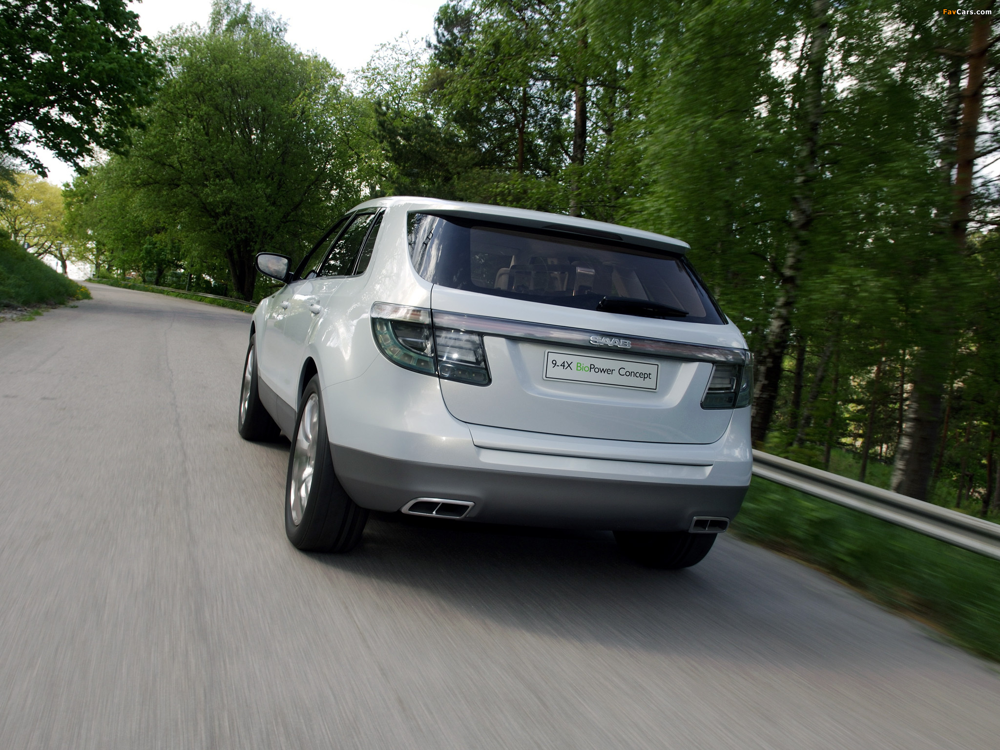 Saab 9-4X BioPower Concept 2008 images (2048 x 1536)