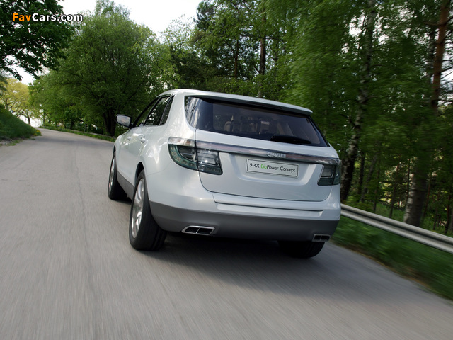 Saab 9-4X BioPower Concept 2008 images (640 x 480)