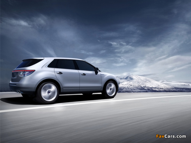 Saab 9-4X BioPower Concept 2008 pictures (640 x 480)