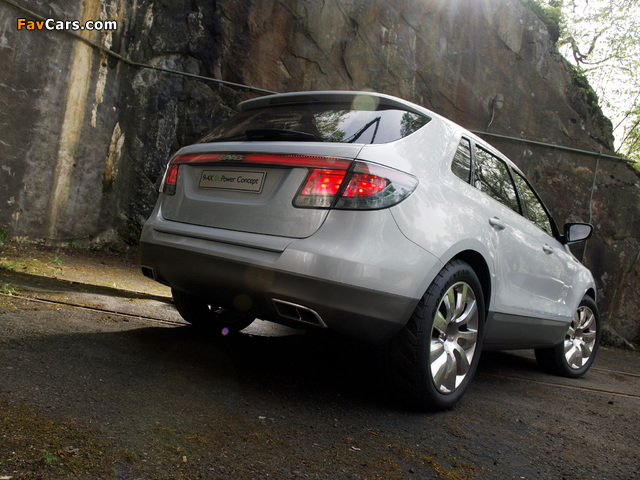 Saab 9-4X BioPower Concept 2008 wallpapers (640 x 480)