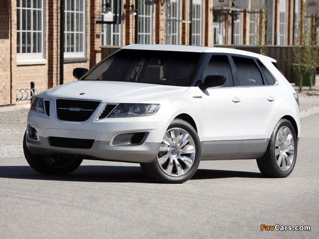 Saab 9-4X BioPower Concept 2008 wallpapers (640 x 480)