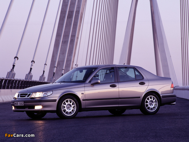 Images of Saab 9-5 Sedan 1997–2001 (640 x 480)