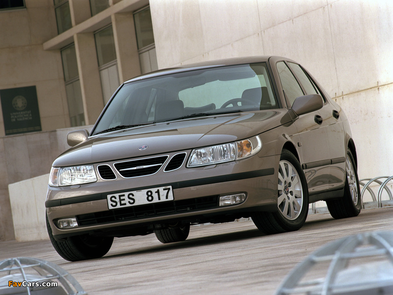 Images of Saab 9-5 Sedan 2002–05 (800 x 600)