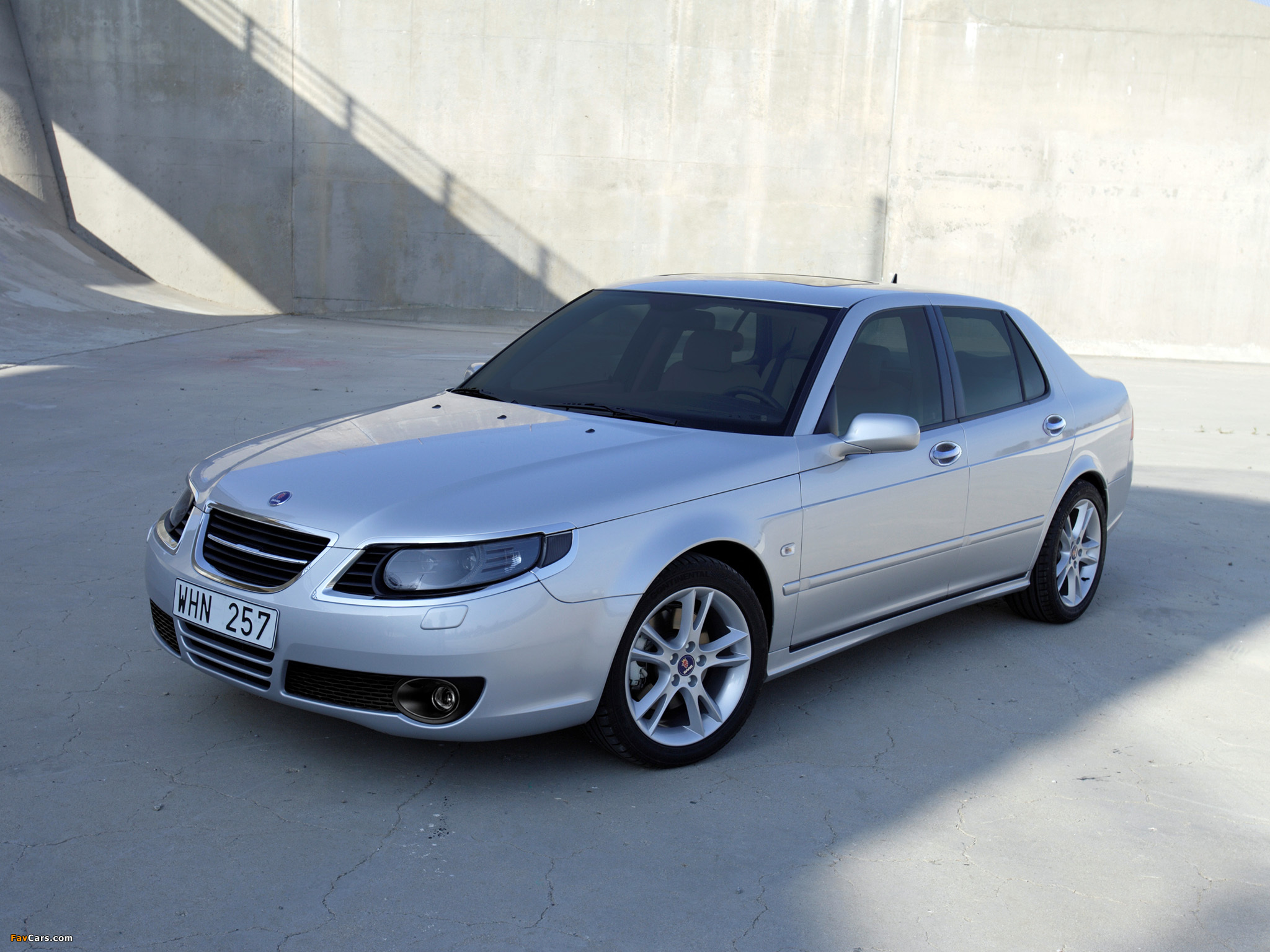 Images of Saab 9-5 Sedan 2005–09 (2048 x 1536)