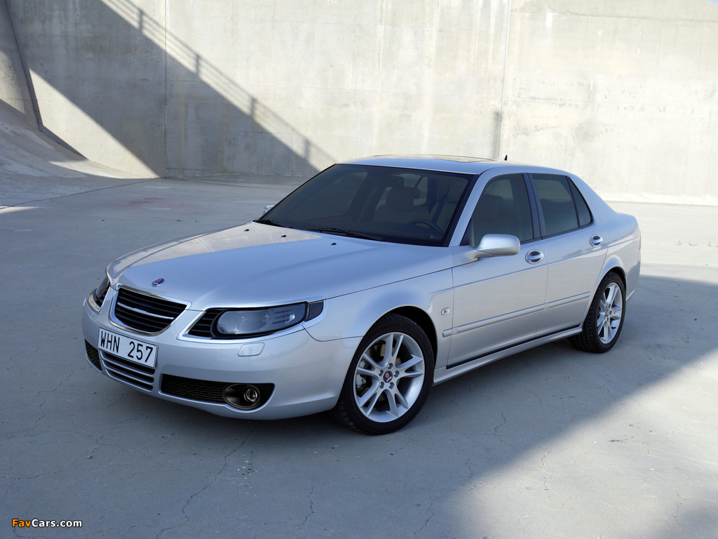 Images of Saab 9-5 Sedan 2005–09 (1024 x 768)