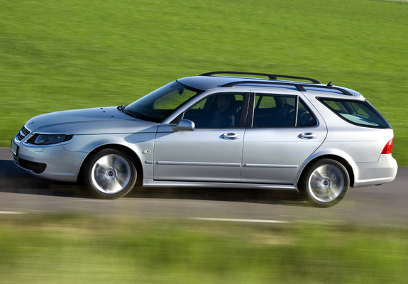 Images of Saab 9-5 SportCombi 2005–10