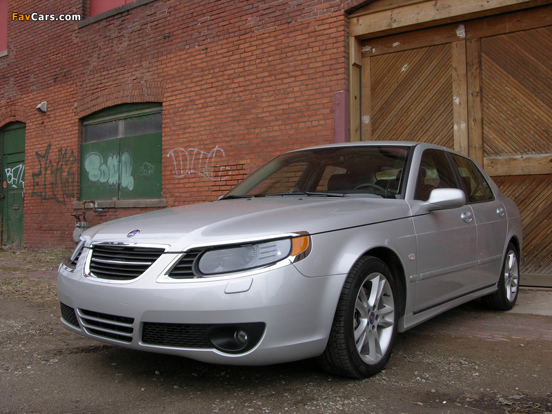 Images of Saab 9-5 Aero Sedan US-spec 2005–09 (800 x 600)