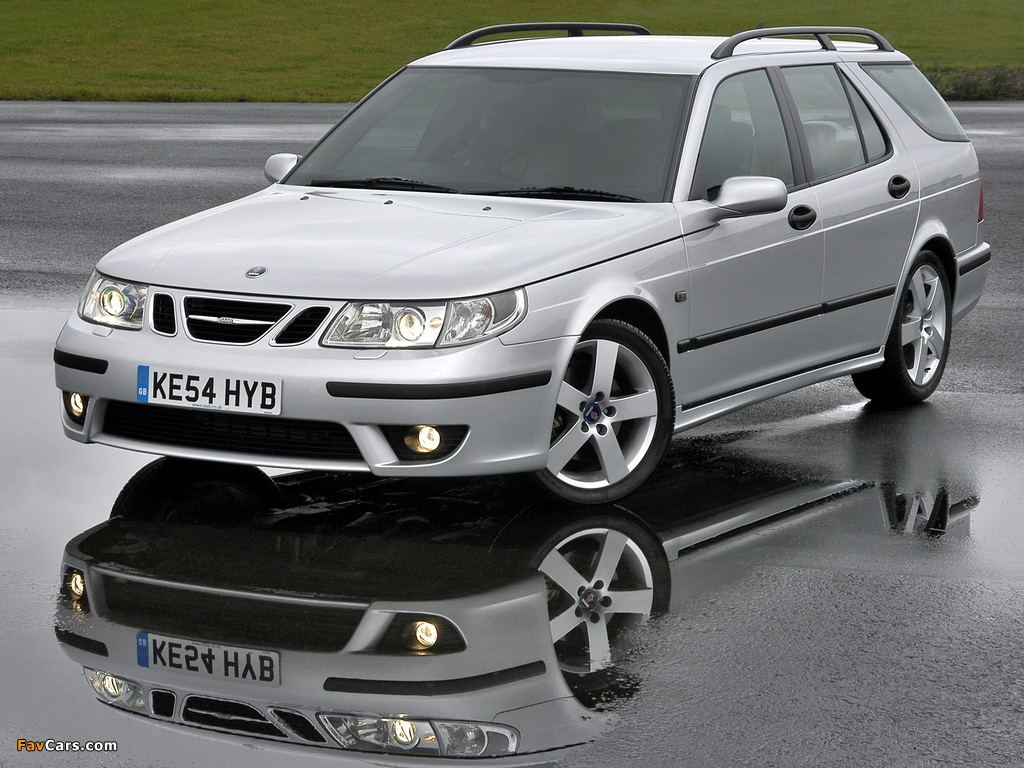 Photos of Saab 9-5 Aero Wagon UK-spec 2002–05 (1024 x 768)