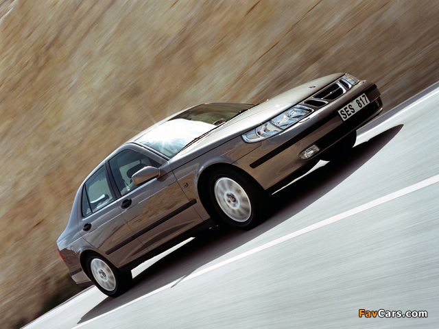 Photos of Saab 9-5 Sedan 2002–05 (640 x 480)