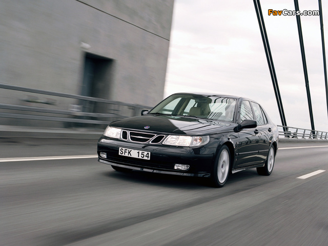 Photos of Saab 9-5 Sedan 2002–05 (640 x 480)