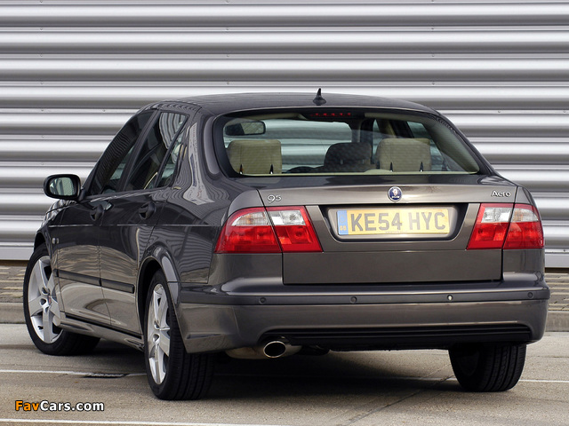 Photos of Saab 9-5 Aero Sedan UK-spec 2002–05 (640 x 480)