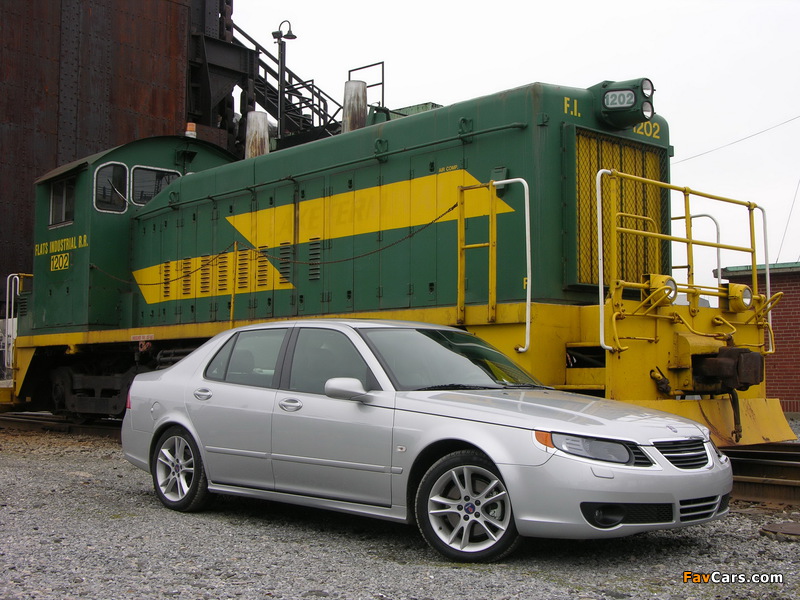 Photos of Saab 9-5 Aero Sedan US-spec 2005–09 (800 x 600)