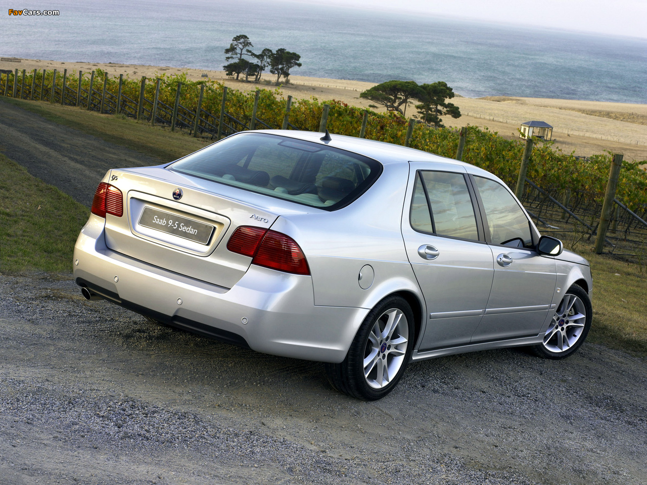 Photos of Saab 9-5 Aero Sedan UK-spec 2005–09 (1280 x 960)