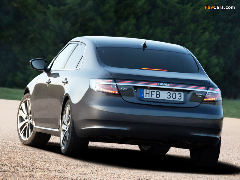 Photos of Saab 9-5 Sedan 2010–11 (800 x 600)