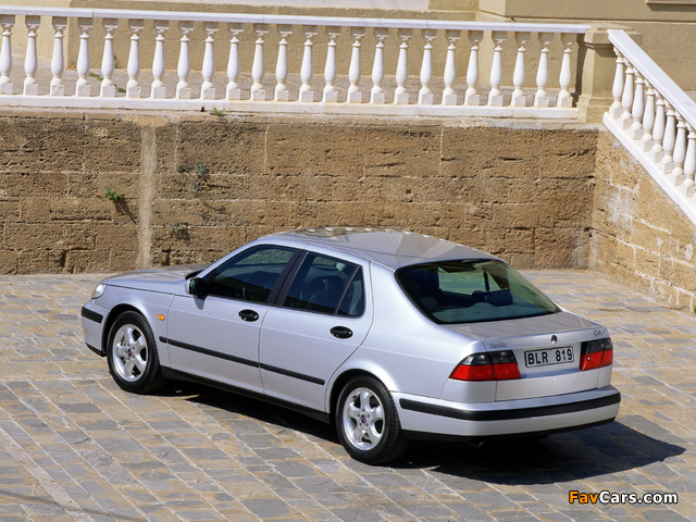Pictures of Saab 9-5 Sedan 1997–2001 (640 x 480)