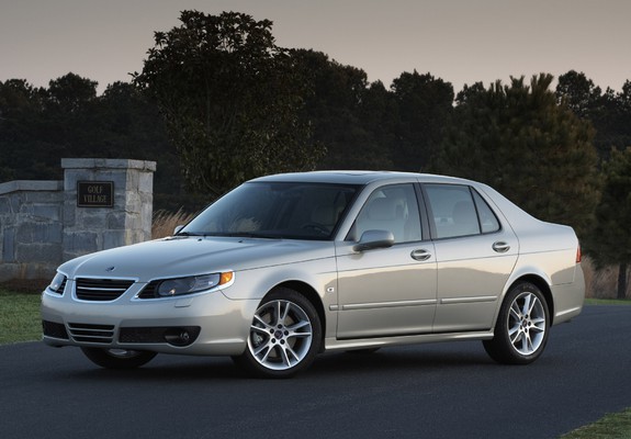 Pictures of Saab 9-5 Aero Sedan US-spec 2005–09