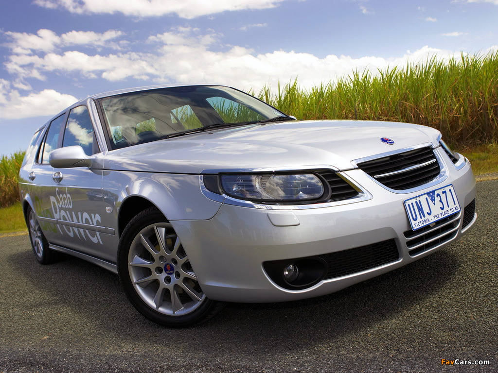Pictures of Saab 9-5 BioPower SportCombi 2008–10 (1024 x 768)
