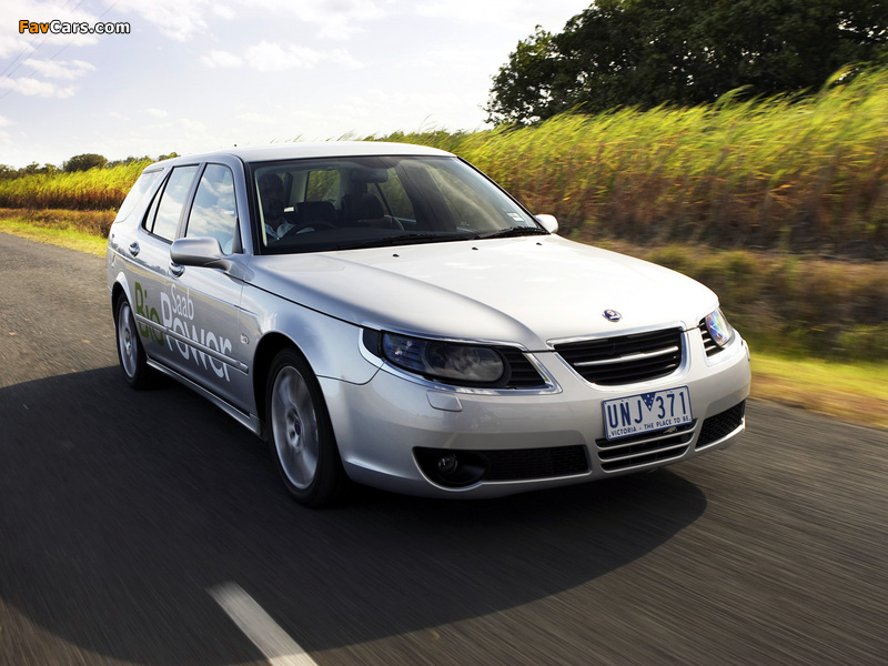 Pictures of Saab 9-5 BioPower SportCombi 2008–10 (800 x 600)