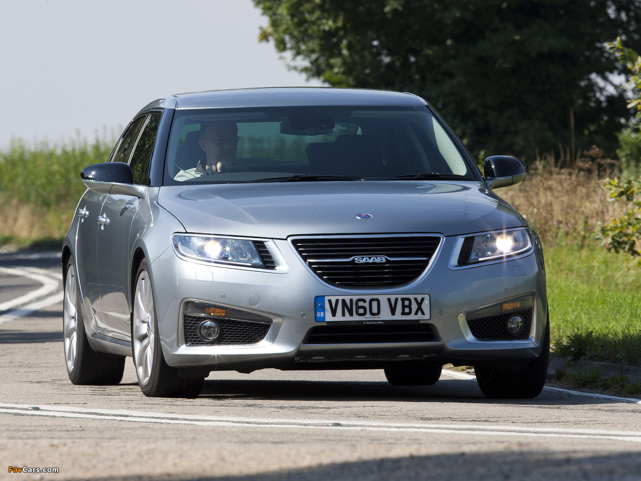 Pictures of Saab 9-5 Aero Sedan UK-spec 2010–11 (1280 x 960)