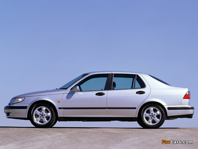 Saab 9-5 Sedan 1997–2001 photos (640 x 480)