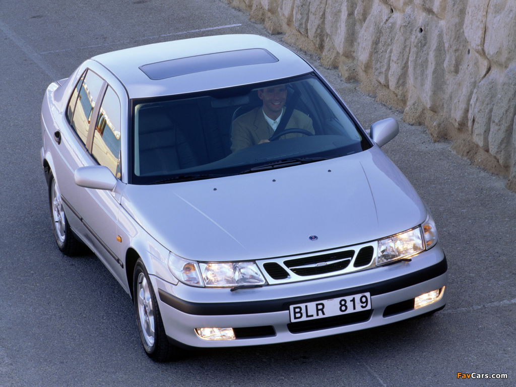 Saab 9-5 Sedan 1997–2001 wallpapers (1024 x 768)