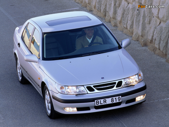 Saab 9-5 Sedan 1997–2001 wallpapers (640 x 480)