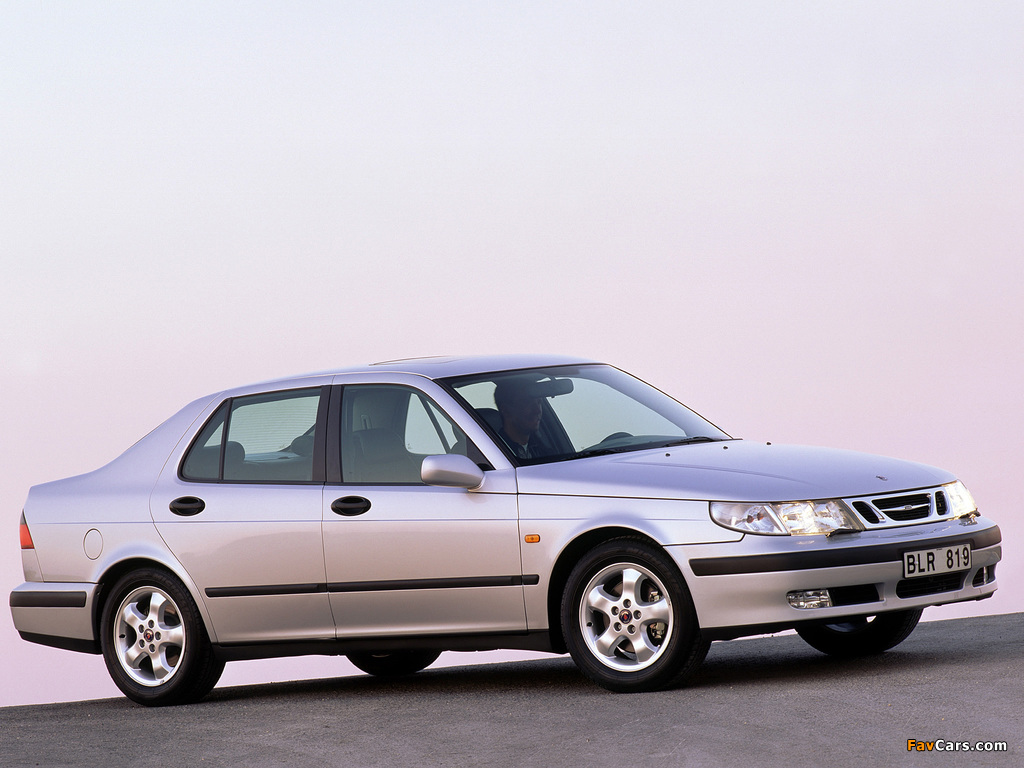 Saab 9-5 Sedan 1997–2001 wallpapers (1024 x 768)