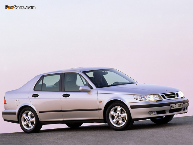 Saab 9-5 Sedan 1997–2001 wallpapers (640 x 480)