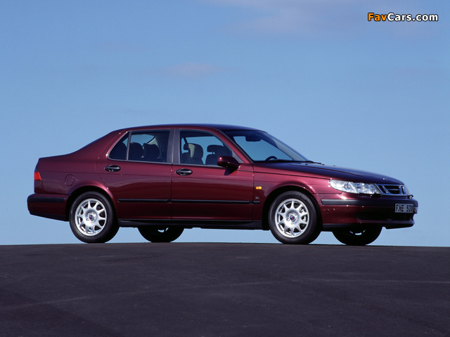 Saab 9-5 Sedan 1997–2001 wallpapers (640 x 480)