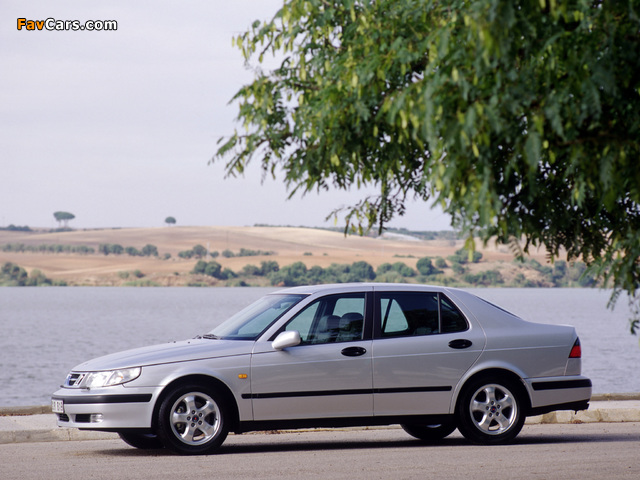 Saab 9-5 Sedan 1997–2001 wallpapers (640 x 480)