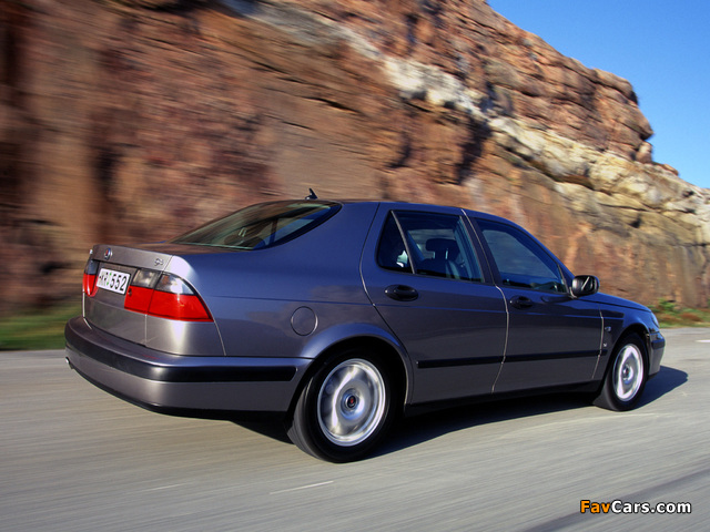 Saab 9-5 Sedan 1997–2001 wallpapers (640 x 480)