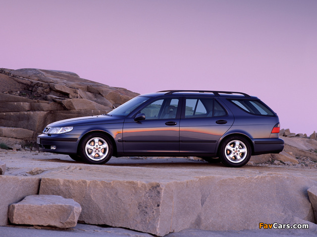 Saab 9-5 Wagon 1998–2001 images (640 x 480)