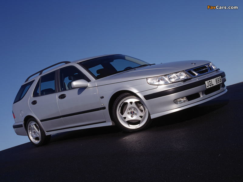 Saab 9-5 Aero Wagon 1999–2001 wallpapers (800 x 600)