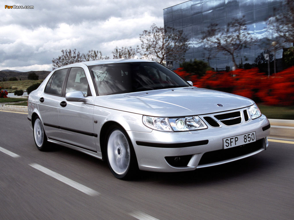 Saab 9-5 Aero Sedan 2002–05 images (1024 x 768)