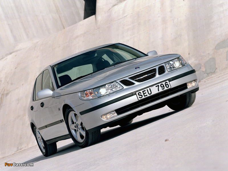 Saab 9-5 Sedan 2002–05 photos (800 x 600)