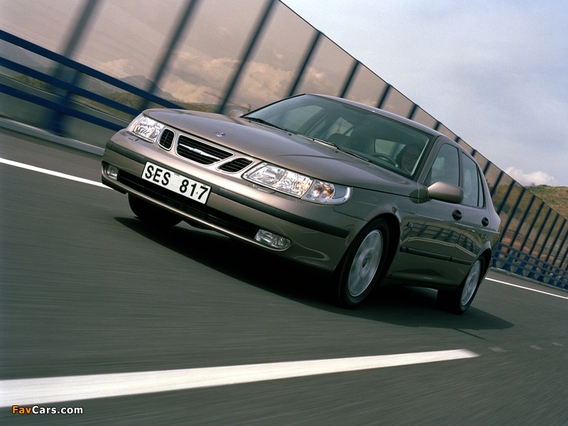 Saab 9-5 Sedan 2002–05 photos (800 x 600)