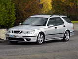 Saab 9-5 Aero Wagon UK-spec 2002–05 pictures