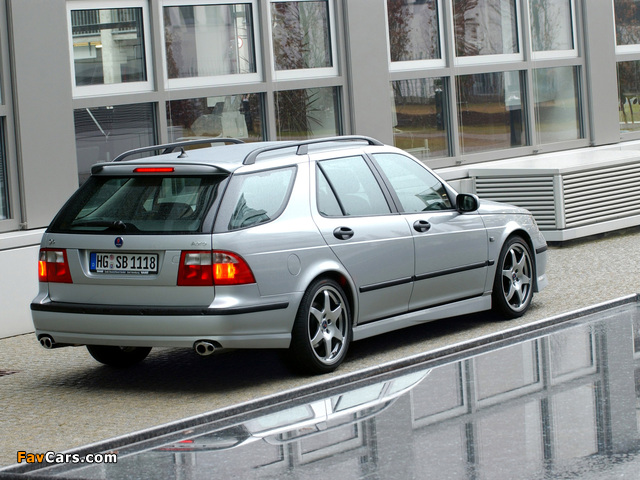 Hirsch Saab 9-5 Aero Wagon 2002–05 pictures (640 x 480)