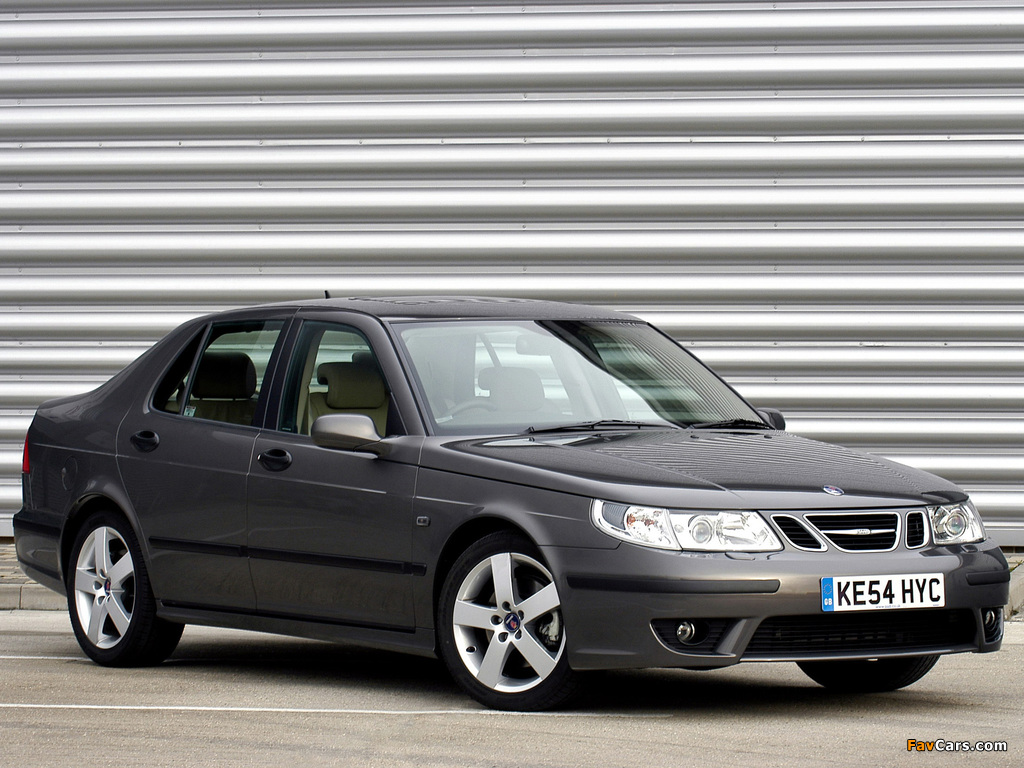 Saab 9-5 Aero Sedan UK-spec 2002–05 pictures (1024 x 768)