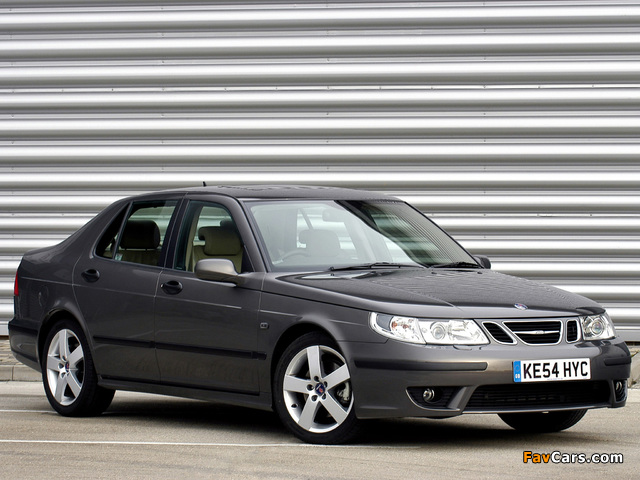 Saab 9-5 Aero Sedan UK-spec 2002–05 pictures (640 x 480)